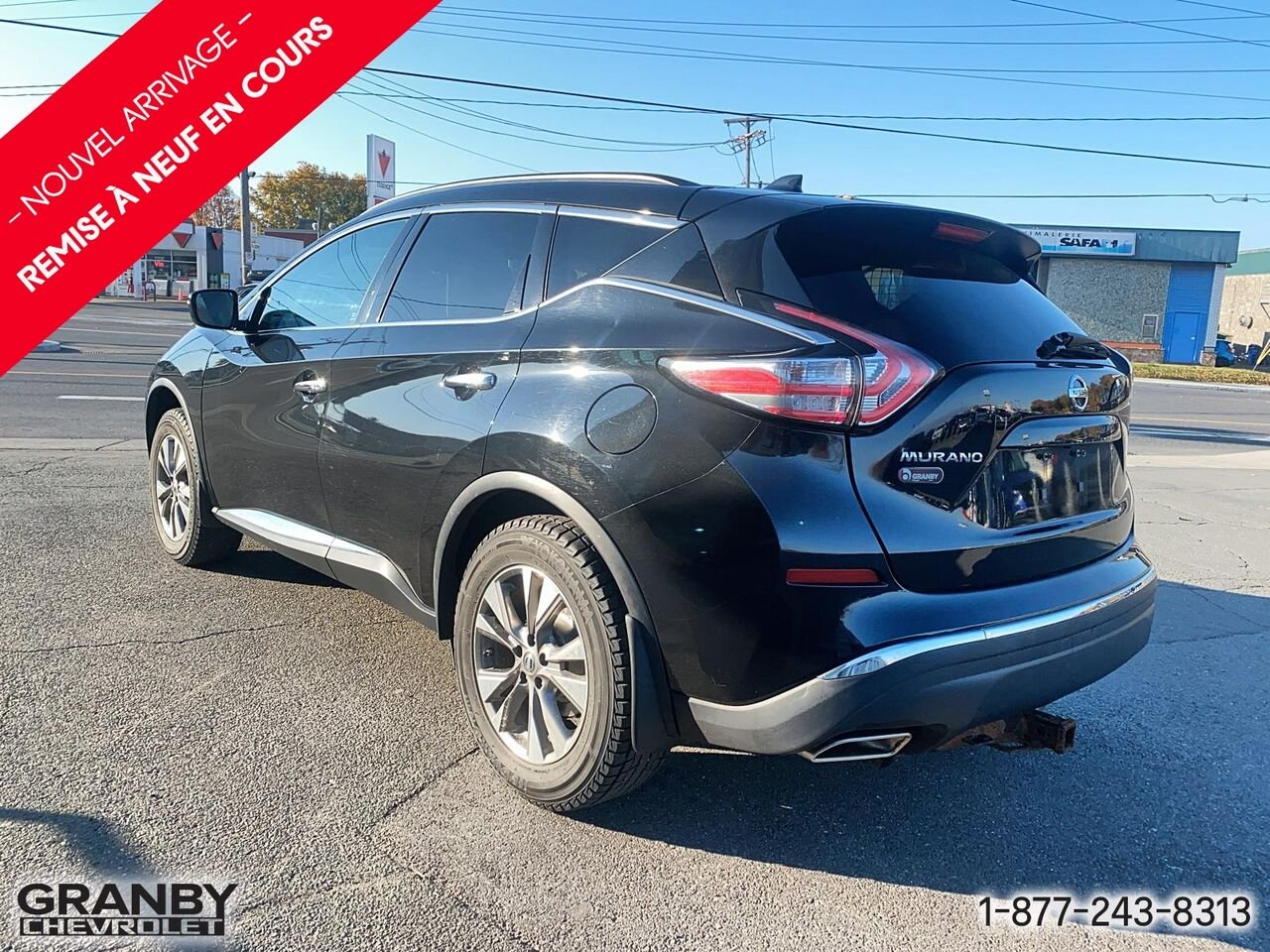 2017 Nissan Murano 4 portes S, Traction avant | 27-0156A Black Granby - photo #6