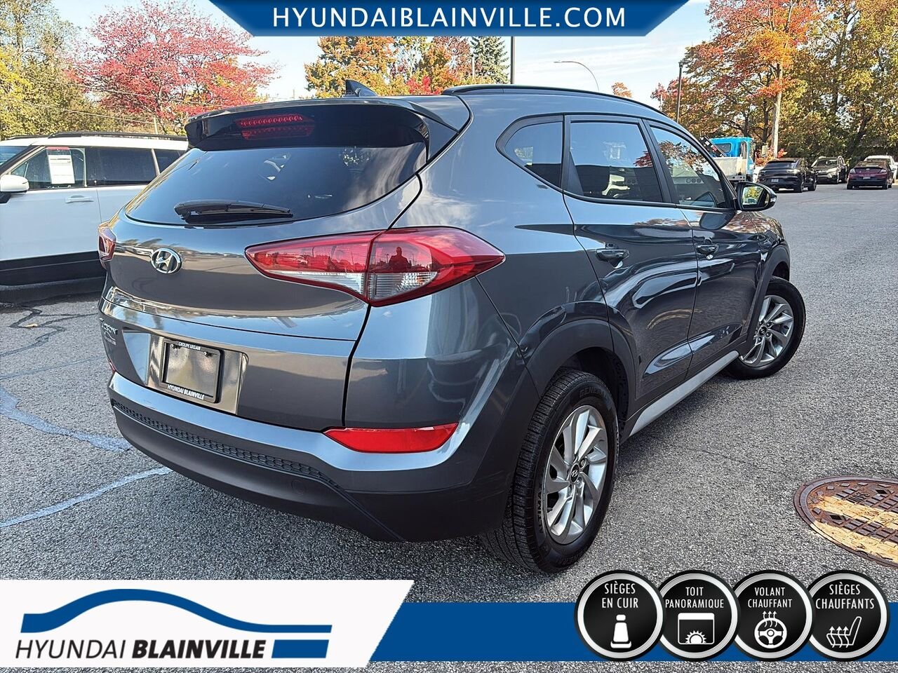Hyundai Tucson 2018 Gris Blainville - photo #3