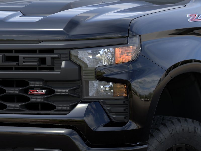 2026 CHEVROLET Silverado 1500 Custom Trail Boss cabine multiplace 4RM 157 po BLACK Gatineau - photo #9