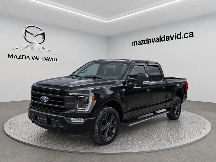 2023 Ford F-150 LARIAT, SuperCrew Black