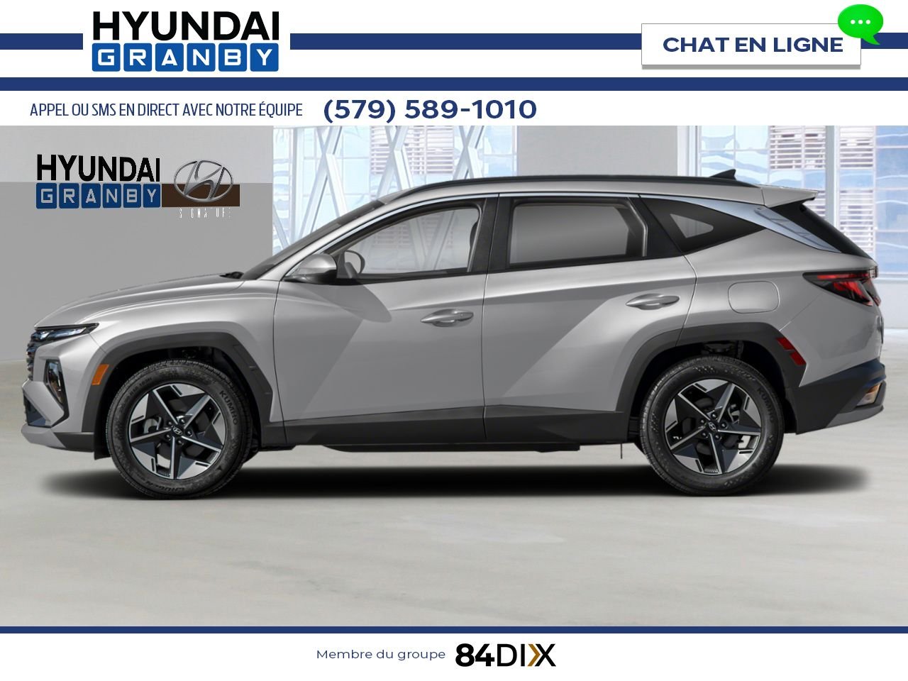 2026 HYUNDAI Tucson Shimmering Silver Granby - photo #1