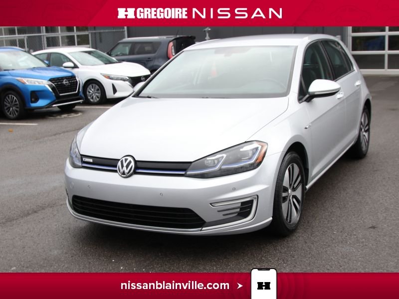 Volkswagen e-Golf Comfortline 100% ELECTRIQUE CUIR SIEGE CHAUFFANT 2019 Argent