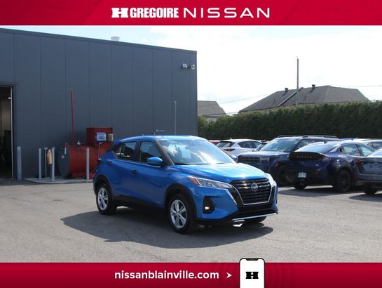 2024 Nissan Kicks S UN PROPRIO JAMAIS ACCIDENT A PARTIR DE 2.99% Blue