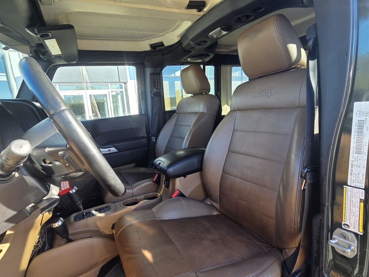 2011 Jeep Wrangler Unlimited Green Granby - photo #11