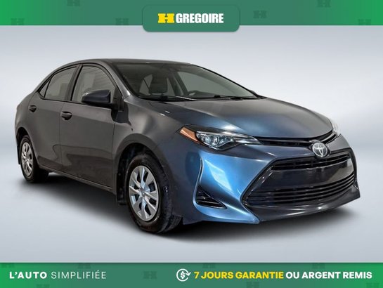 2019 Toyota Corolla 2019 Grey