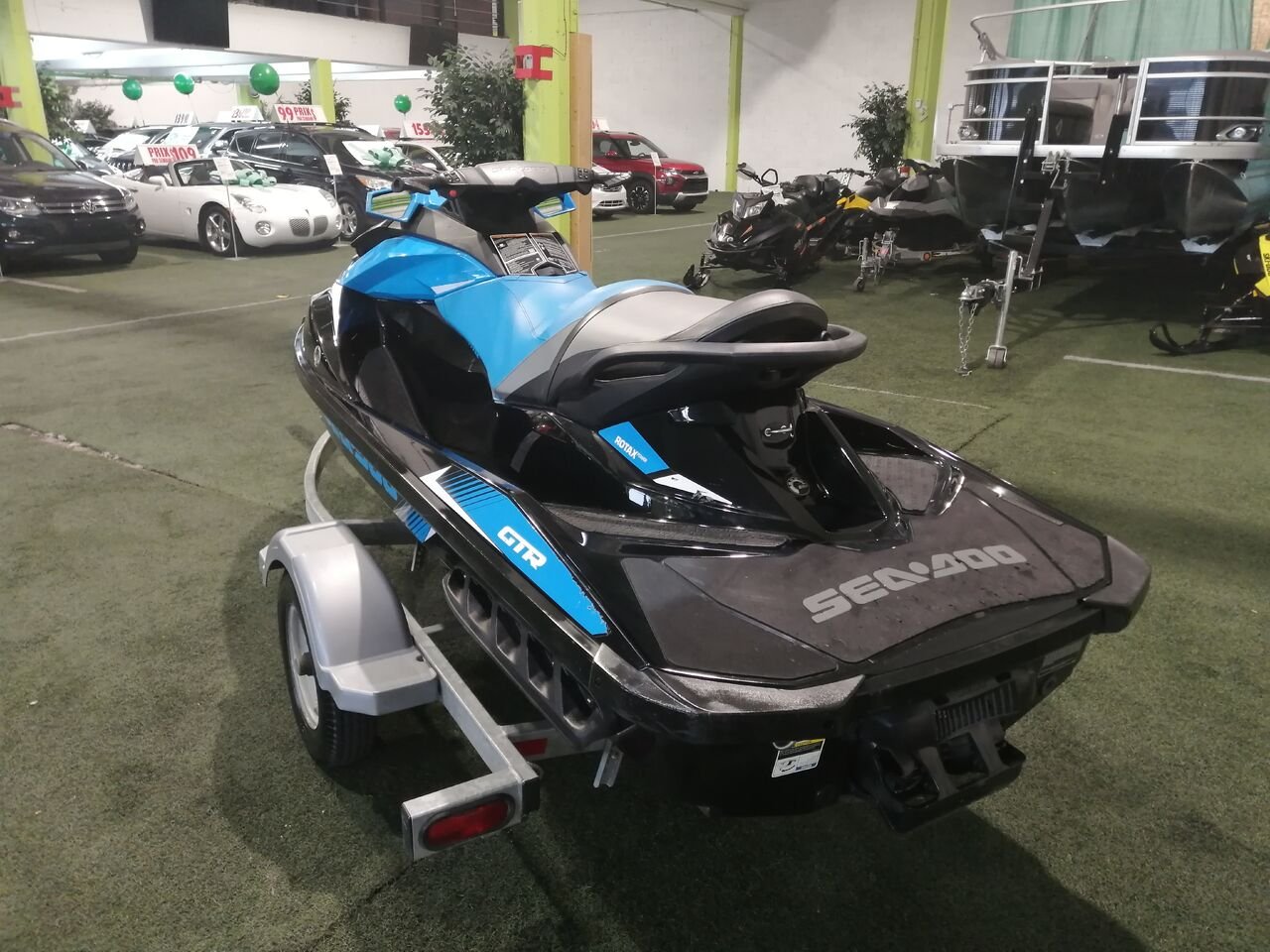 2019 Sea-Doo GTR Blue  - photo #4