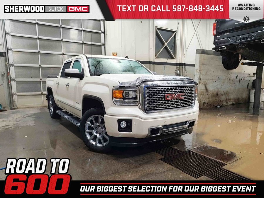 2014 GMC Sierra 1500 Denali 6.2L Z71 | Sunroof | Navigation White
