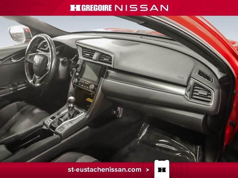 Honda Civic SE4419 | Manual SI MAGS GPS CLIMATISATION RARE 2019 Rouge Laval - photo #31