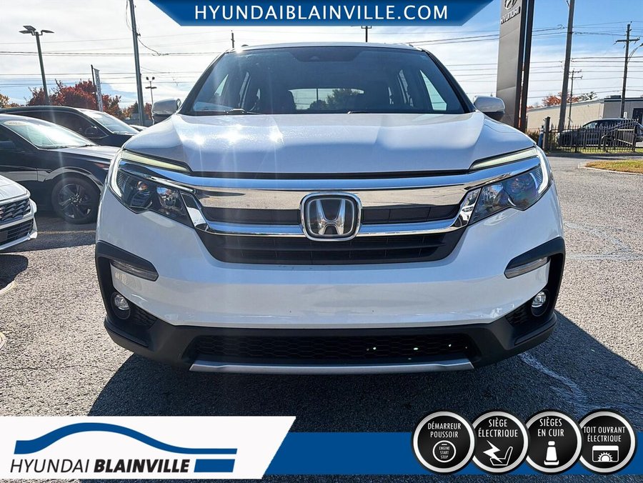 2019 Honda Pilot EX-L Navi Traction Intégrale White