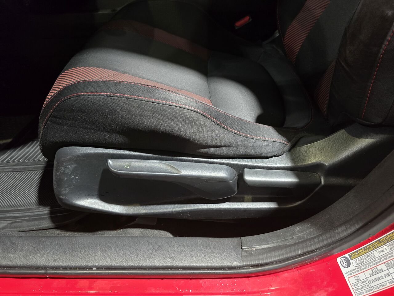 2020 Honda Civic Si berline Red  - photo #12