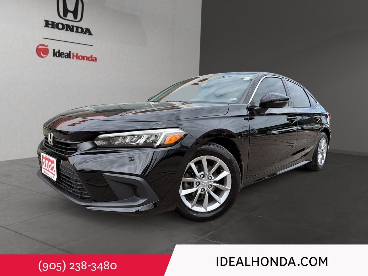 2022 Honda Civic Sedan Black Mississauga - photo #0