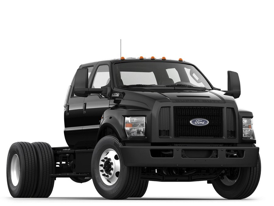 Ford Super Duty F-750 Straight Frame SUPER CAB DOCK HGT 2026 Noir agate