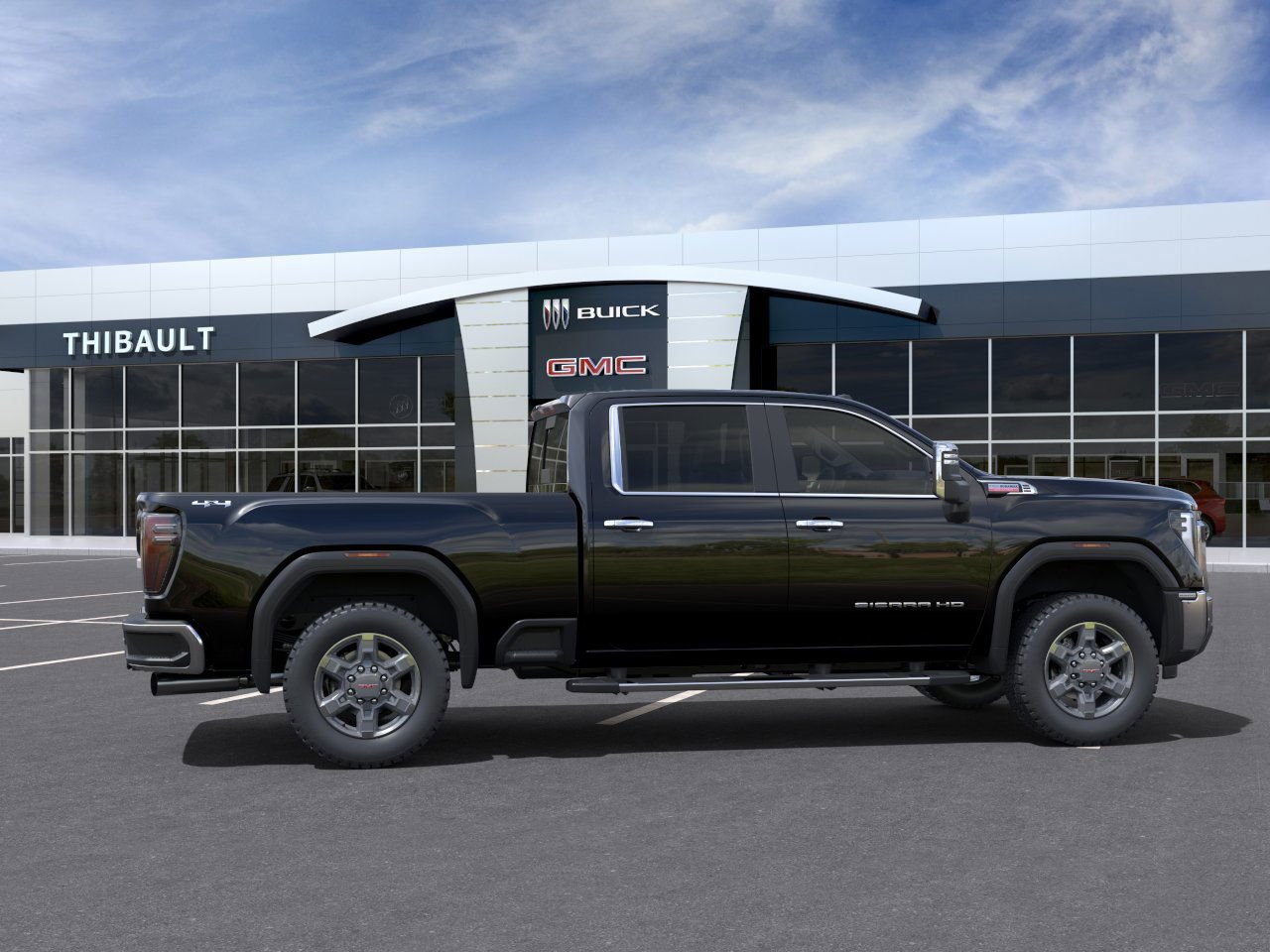 GMC Sierra 2500HD SLT 2025 Noir onyx Saint-Eustache - photo #4