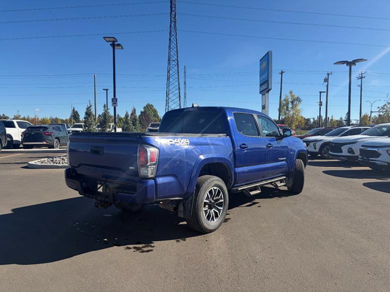 2023 Toyota Tacoma 4x4 Double Cab Manual SB Blue Sherwood Park - photo #4
