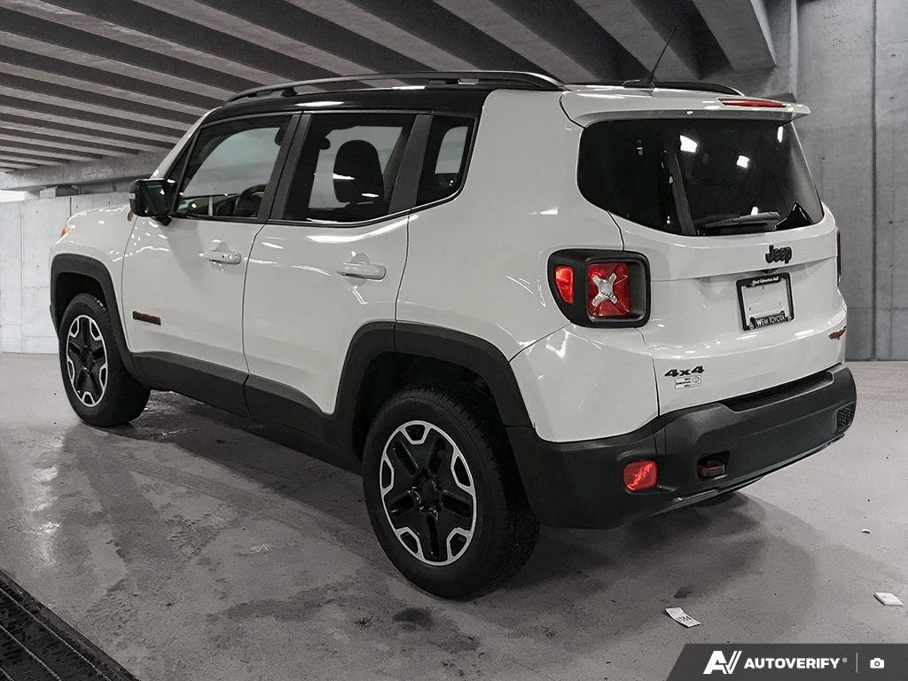2016 Jeep Renegade 264007B | Trailhawk White Edmonton - photo #3