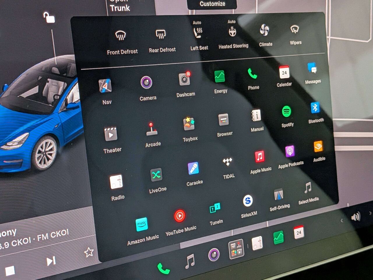Tesla Model 3 2021 Bleu Val-David - photo #22