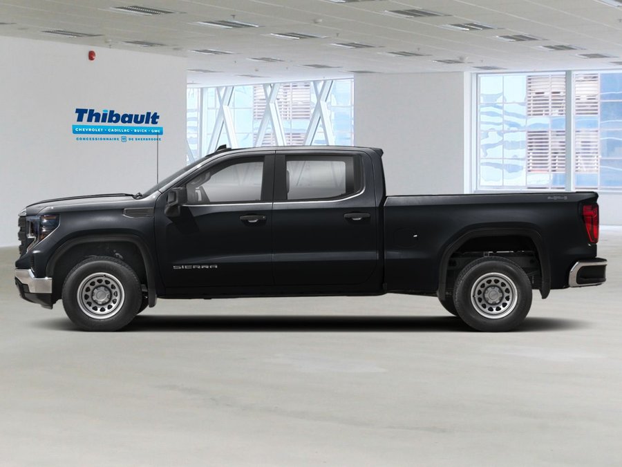 GMC SIERRA 1500 Pro cabine multiplace 4RM 157 po 2026 Noir