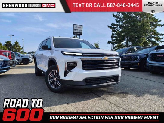 2025 Chevrolet Traverse 2025 White