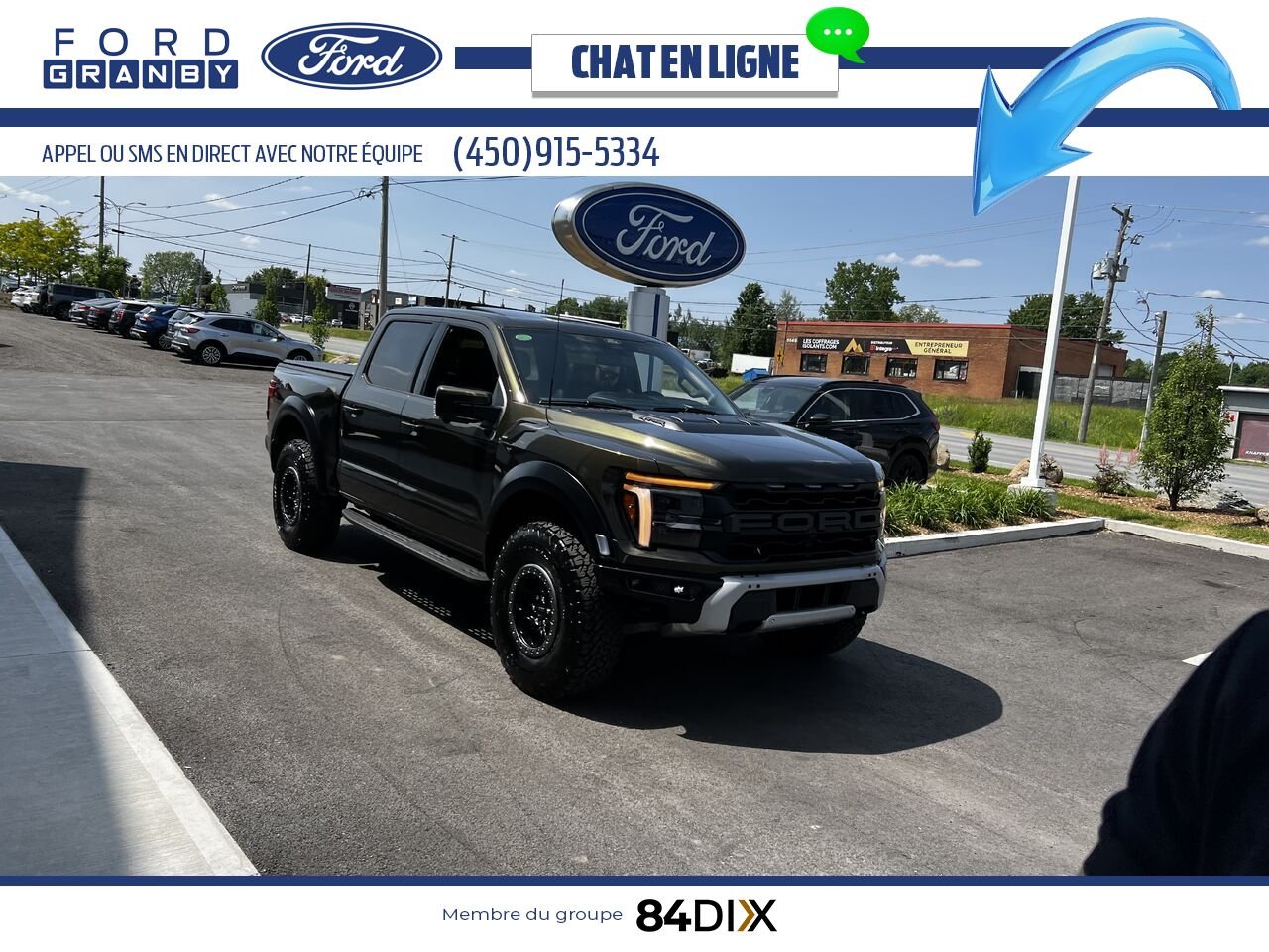 2025 Ford F-150 RAPTOR 37 802A Green Granby - photo #30
