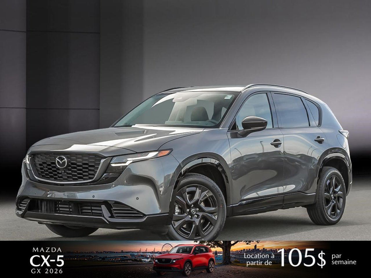 2026 Mazda CX-5 JM3KMCHA2T0147427 Machine Grey Metallic Mirabel - photo #0