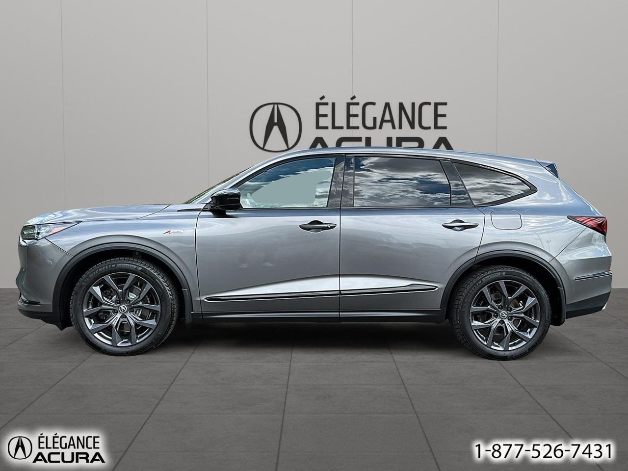 Acura MDX A-Spec | A8734 2023 Gris Granby - photo #8