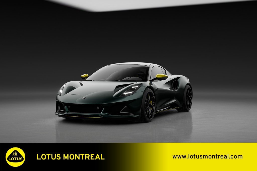 Lotus Emira Turbo SE Racing Line 2026 Vert Kirkland - photo #0