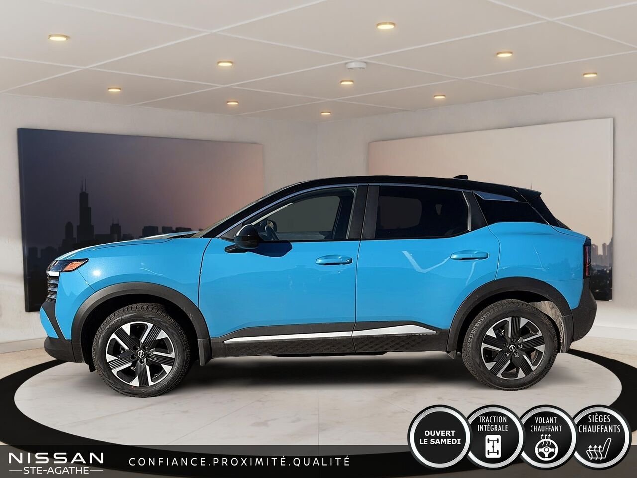 Nissan Kicks SV TI 2026 Bleu Saint-Jérôme - photo #5