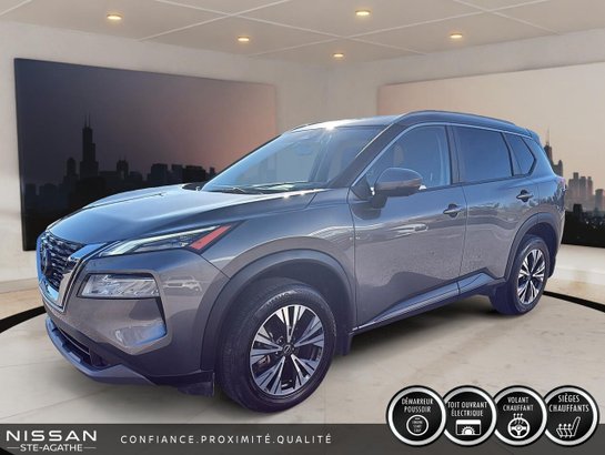 Nissan Rogue SV TI | 1 PROPRIÉTAIRE | TOIT OUVRANT PANORAMIQUE | CAMÉRA 360° | CARPLAY 2023 Gris