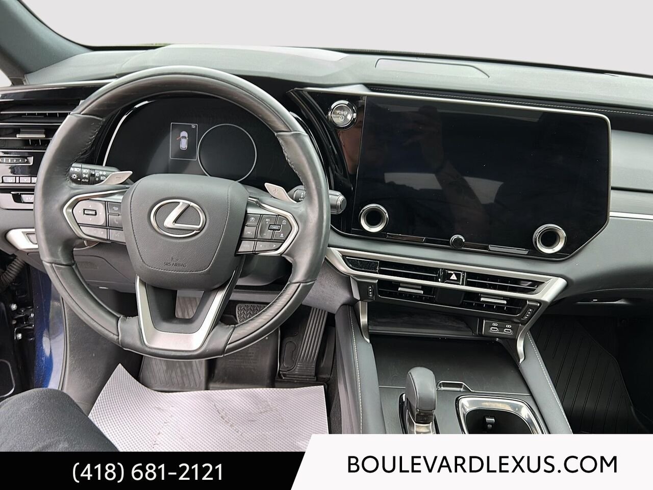 Lexus RX 20029A | RX 350h BA 2024 Bleu Québec - photo #13