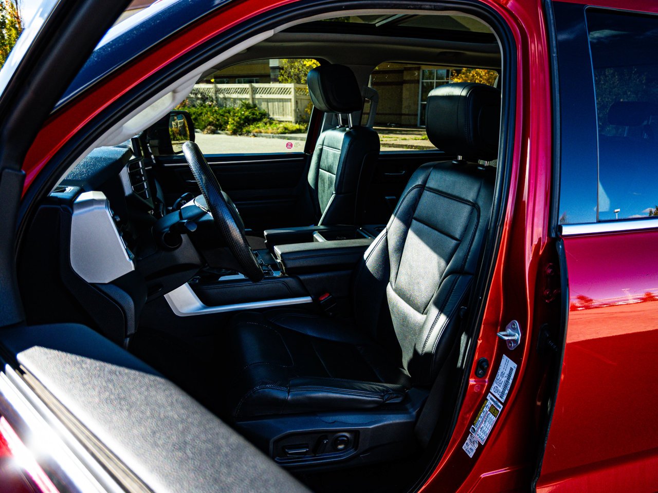 2022 Toyota Tundra 4x4 Crewmax Limited Long Bed Red Sherwood Park - photo #19