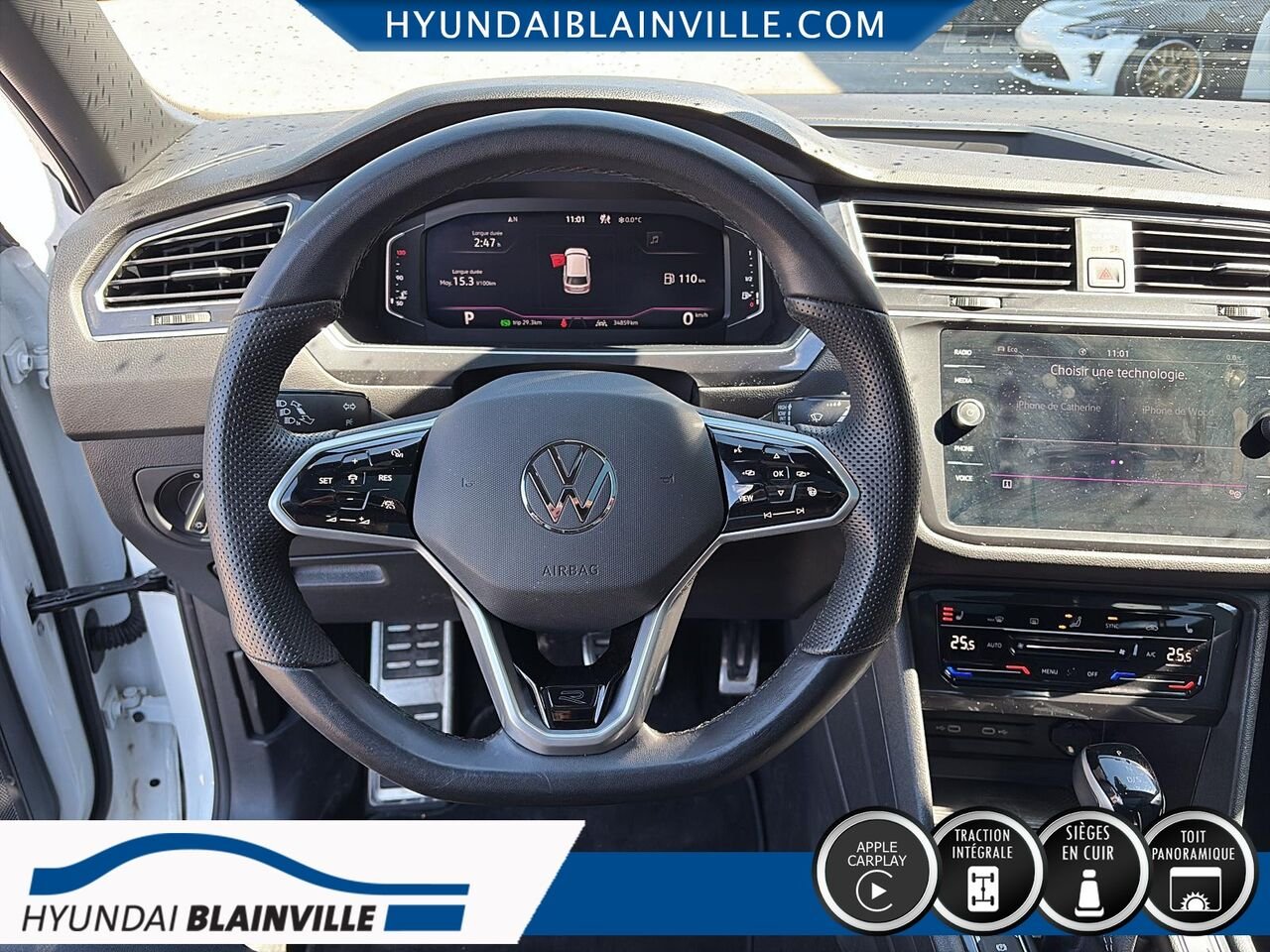 2024 Volkswagen Tiguan White Blainville - photo #14