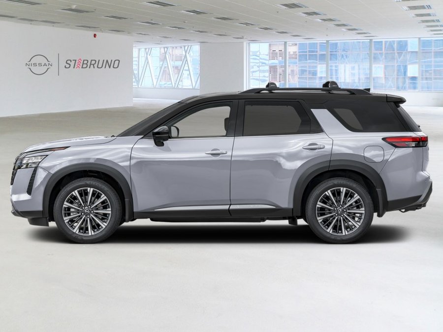 2026 Nissan Pathfinder Platinum 4 RM Boulder Gray Pearl/Super Black