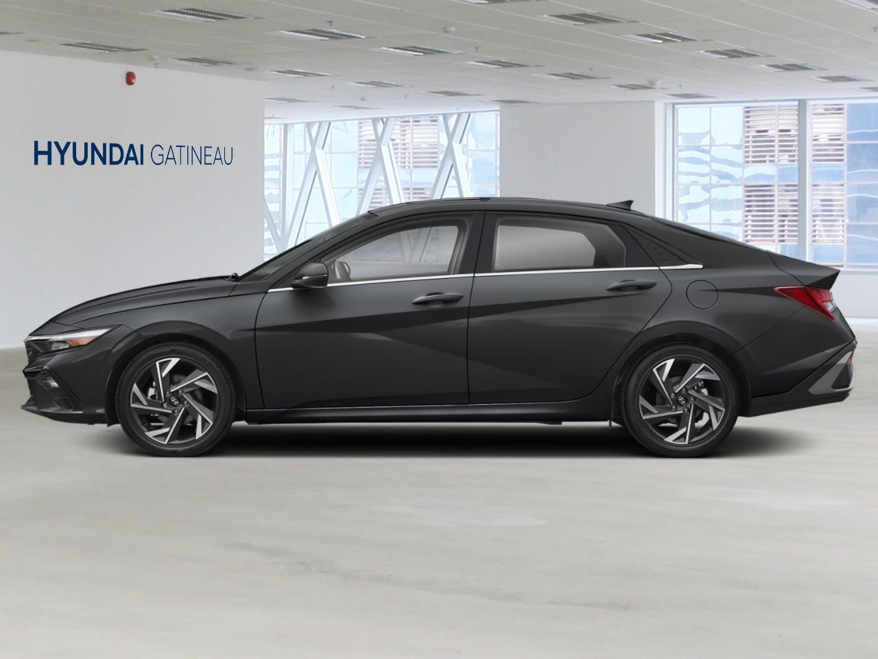 2026 Hyundai Elantra Hybrid Abyss Black Gatineau - photo #1