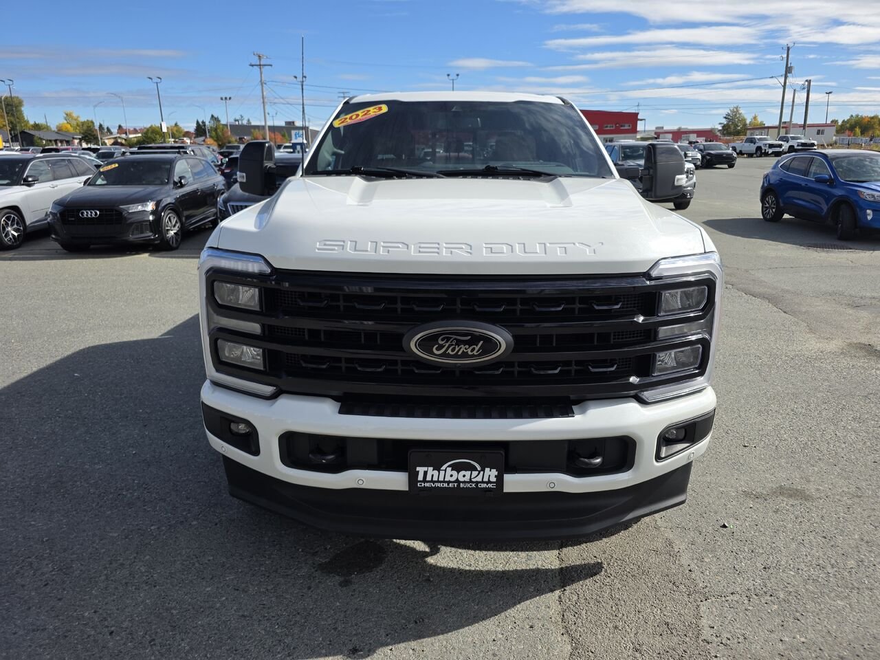 2023 Ford Super Duty F-250 SRW XL cabine 6 places 4RM caisse de 8 pi White Rouyn-Noranda - photo #7