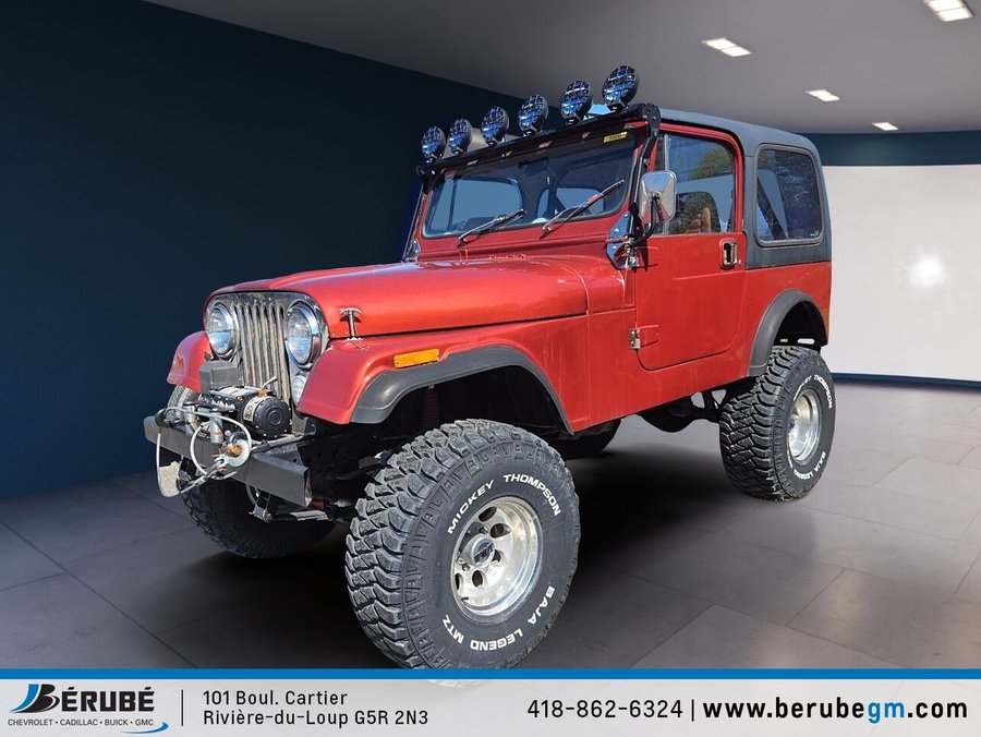 Jeep YJ 1982 1982 Rouge