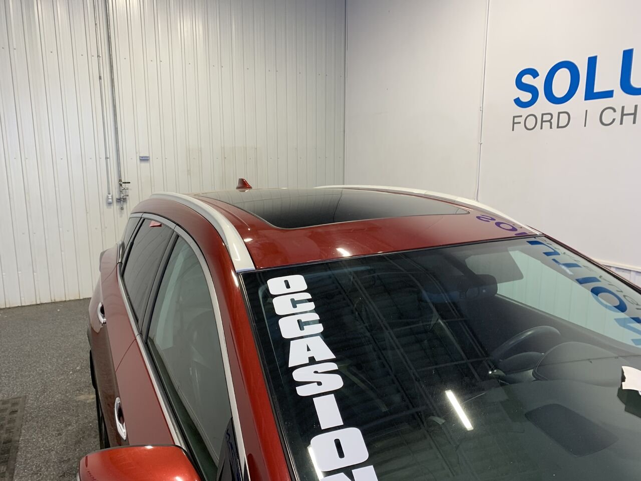 Nissan Murano SL AWD AWD+3.5L+ROOF+NAV+CUIR 2017 Rouge Châteauguay - photo #3