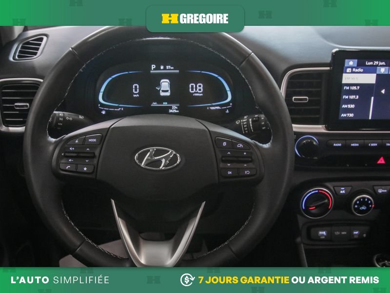 Hyundai Venue 820794A | Preferred AUTO A/C MAGS CAM RECUL BLUETOOTH 2026 Blanc Laval - photo #24