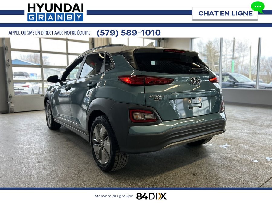 Hyundai Kona électrique Preferred 2021 Bleu