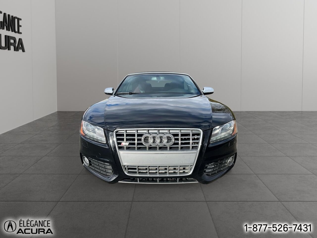 Audi S5 Cabriolet automatique Premium 2 portes | 26084B 2010 Noir Granby - photo #1