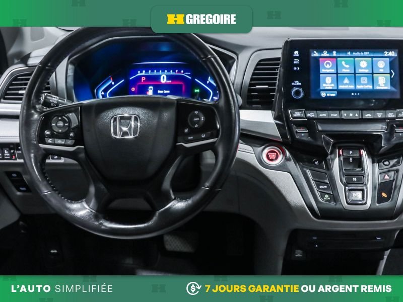 Honda Odyssey 820060 | EX-L AUTO AC CUIR TOIT NAV MAGS CAM RECULE 2019 Bleu Laval - photo #17