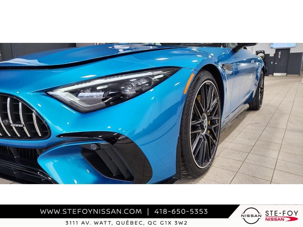 Mercedes-Benz SL-Class AMG SL 63 Roadster IMPECCABLE COMME NEUF 2023 Bleu Ste-Foy - photo #8