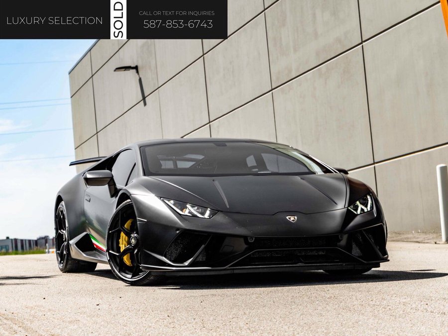 2018 Lamborghini Huracan Performante 2018 Black