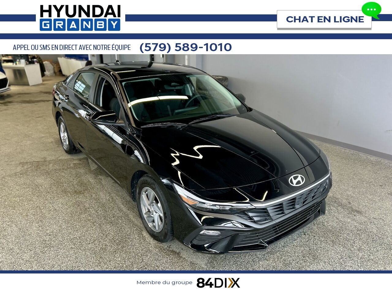 2024 Hyundai Elantra Black Granby - photo #1