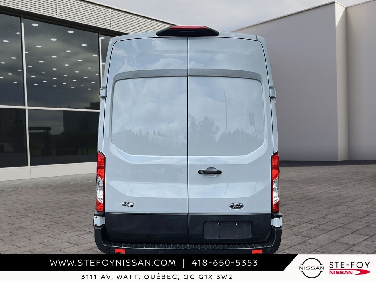 2022 Ford E-Transit Toit surélevé White Ste-Foy - photo #20
