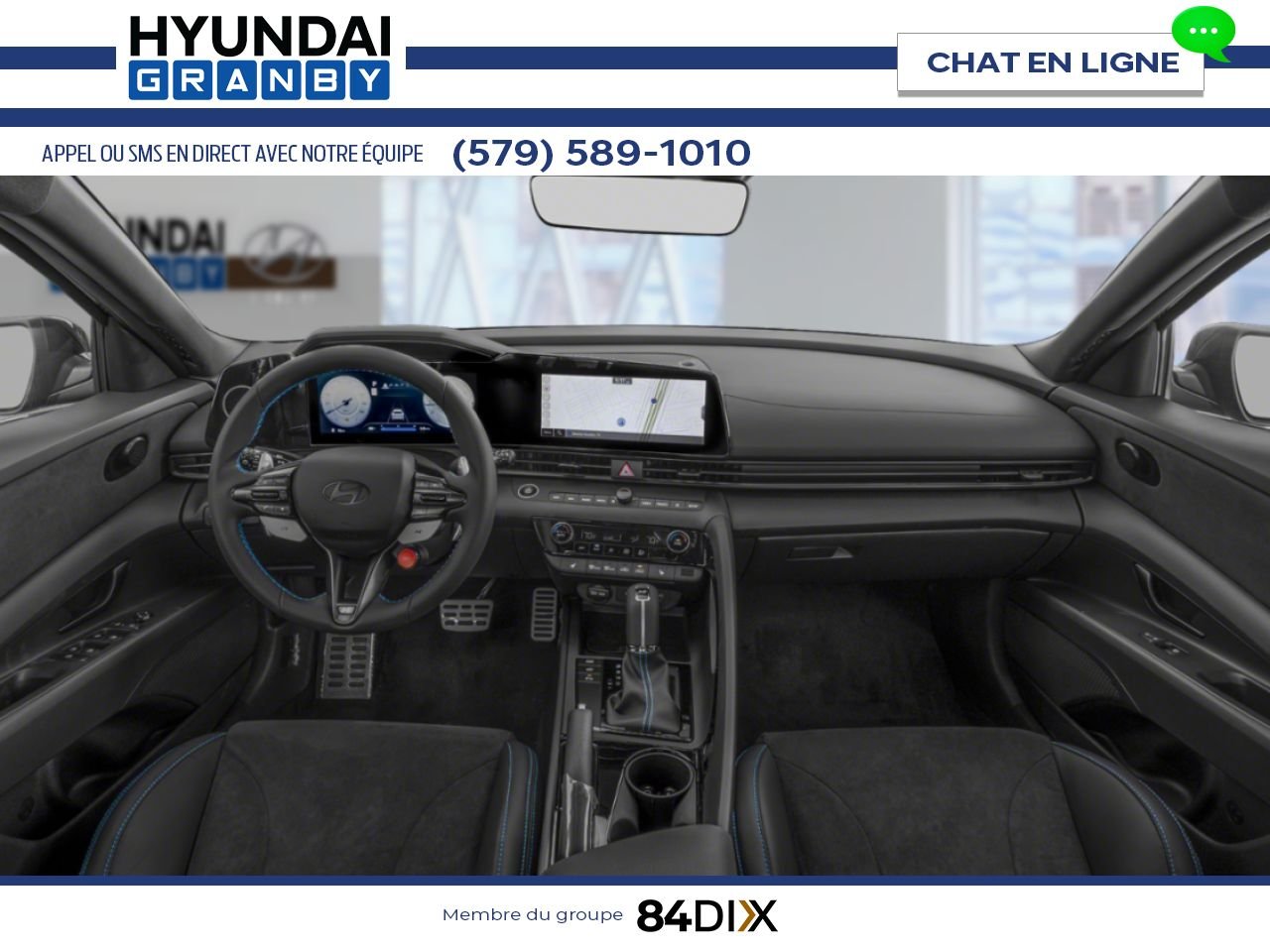HYUNDAI Elantra N 2025 Bleu éblouissant Granby - photo #8