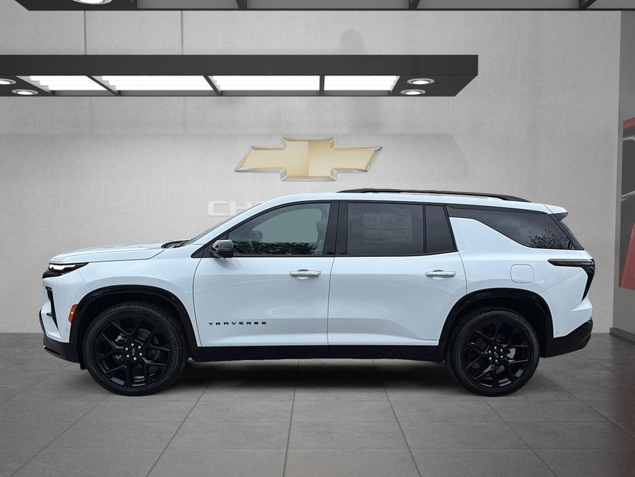 CHEVROLET Traverse RS 2026 BLANC POLAIRE, TRIPLE COUCHE