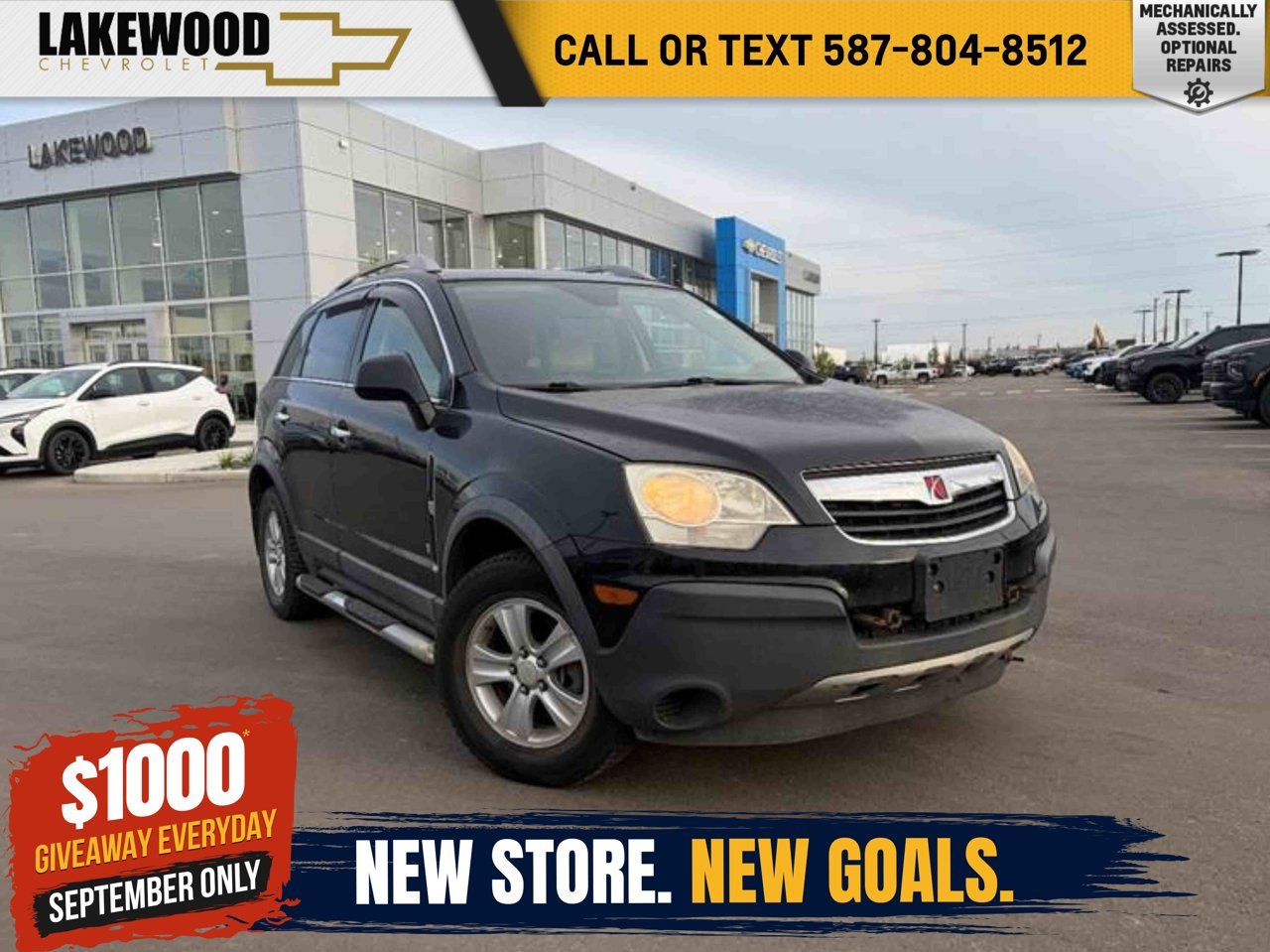 2008 Saturn VUE FWD 4dr I4 XE Black Sherwood Park - photo #0