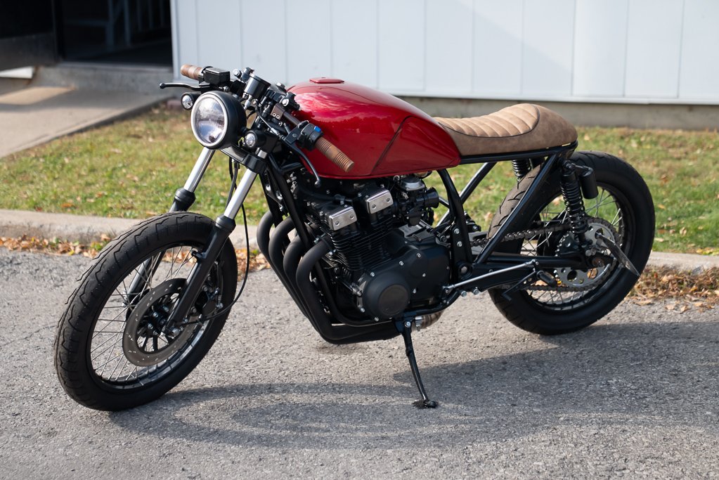 1982 Suzuki GS 750 Red Montreal - photo #3