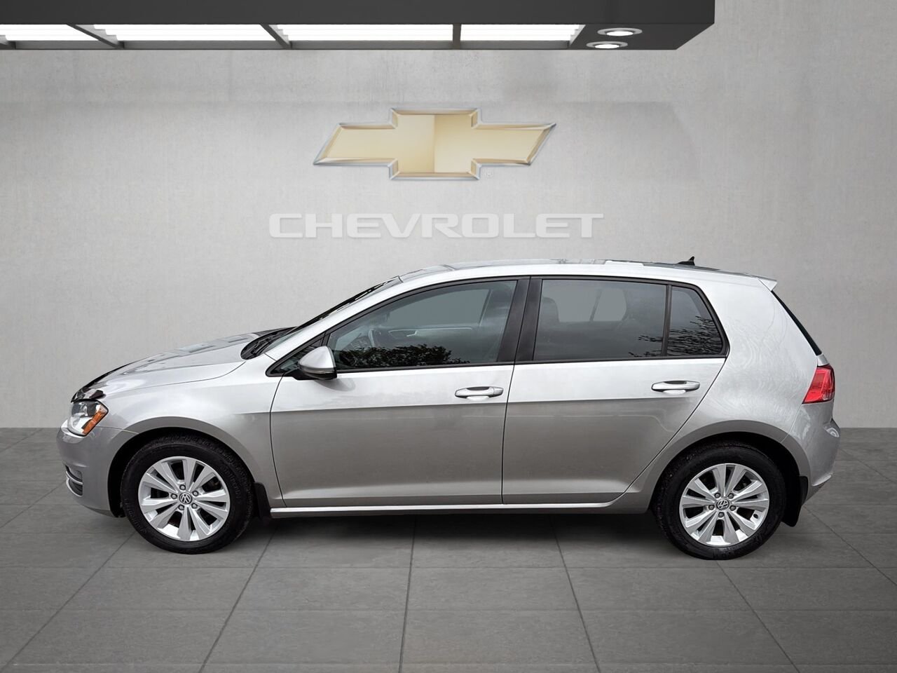 VOLKSWAGEN GOLF TRENDLINE 2016 Gris Saint-Hyacinthe - photo #4