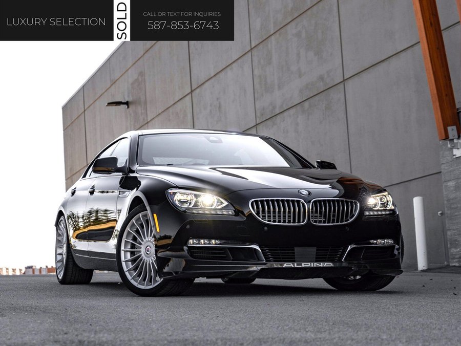 2015 BMW 6 Series ALPINA B6 Gran Coupe xDrive Black